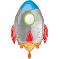 Rakete Space Shuttle Folienballon - 73cm 29''