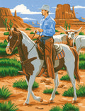 Reeves Junior Malen nach Zahlen Cowboy