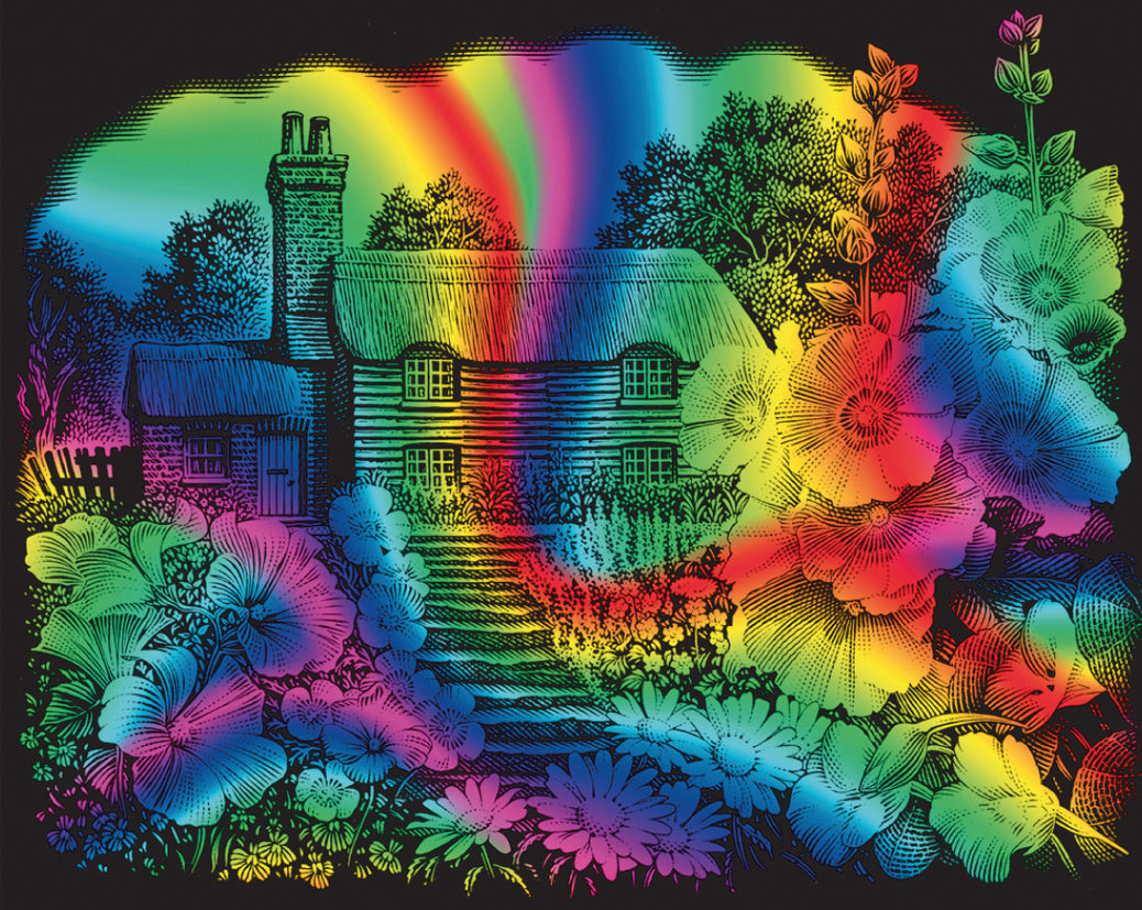 Reeves  Gravurfolien Regenbogen Landhaus