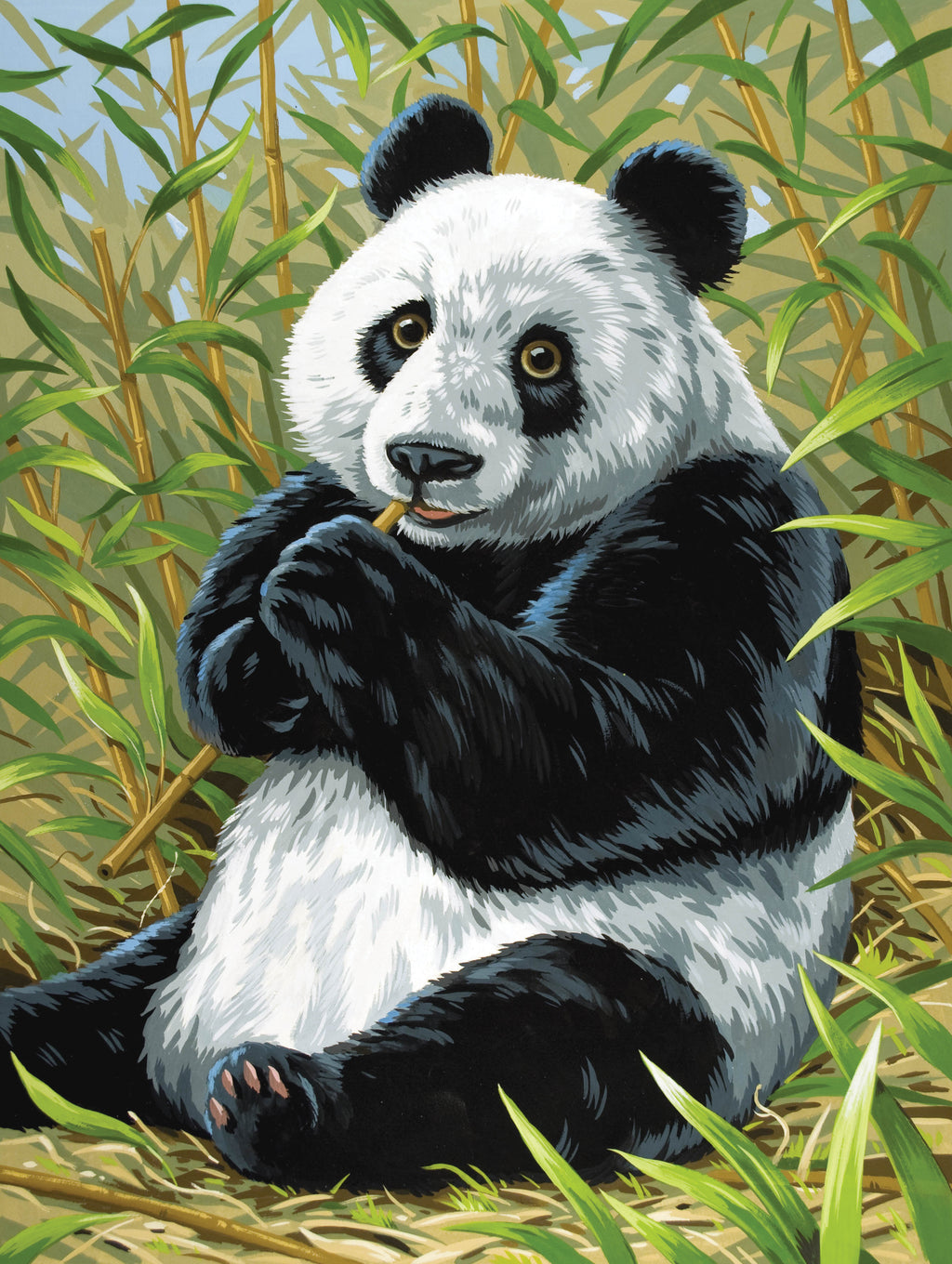 Reeves Junior Malen nach Zahlen Panda