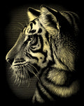 Reeves  Gravurfolien Gold Tiger