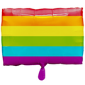 Regenbogen Flagge Folienballon 40cm 16"