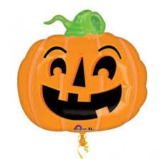 Riesenkürbis Pumpkin Halloween Folienballon 74cm 29"