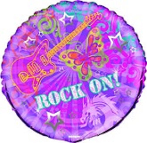 Rock On Folienballon - 45cm 18''
