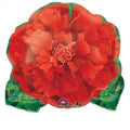 Rote Ringelblume Folienballon 45cm