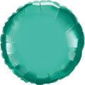 Rund Chrome Green Folienballon Grün 45cm 18"