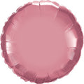 Rund Chrome Mauve Folienballon Lila 45cm 18 Inch