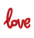 Schriftzug Folienballon Set rot LOVE 40''/ 102cm