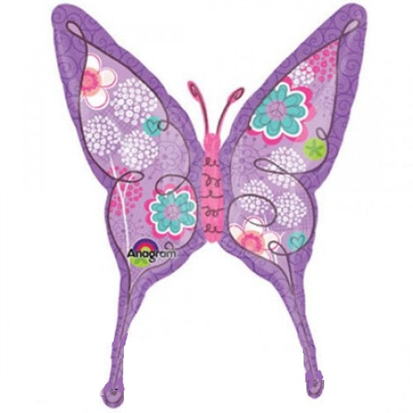 Schwalbenschwanz Schmetterling Folienballon 93cm 37"