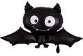 Schwarze Fledermaus Folienballon 104cm 41"