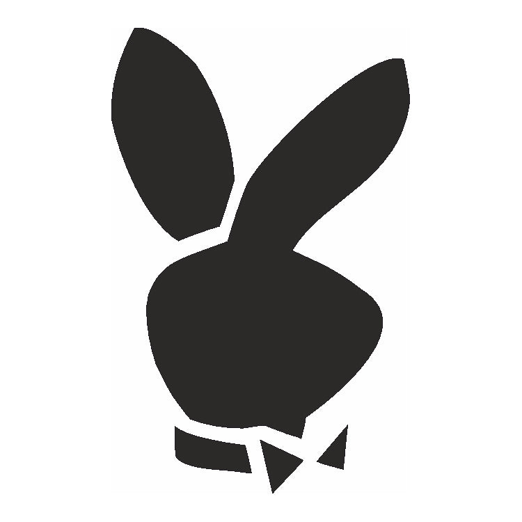 Eulenspiegel Selbstklebe Schablone Bunny