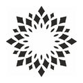 Eulenspiegel Selbstklebe Schablone Kaleidoskop