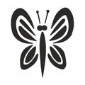 Eulenspiegel Selbstklebe Schablone Schmetterling