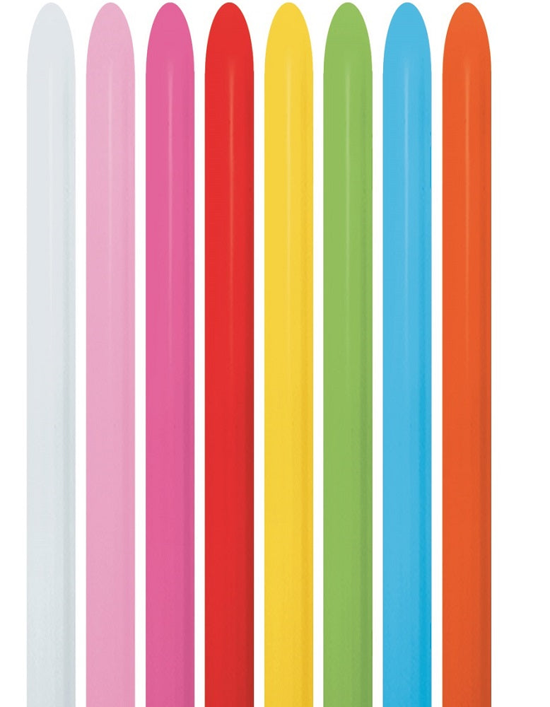 Sempertex 000 Fashion Assortment 160S Nozzle up Modellierballons