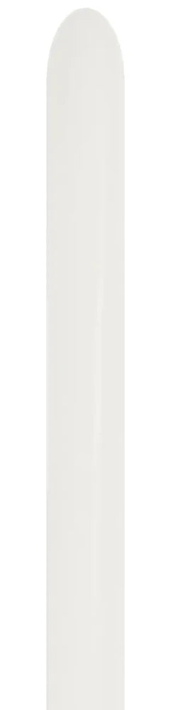 Sempertex 006 Fashion Almond White 260S Nozzle up Modellierballons Weiß