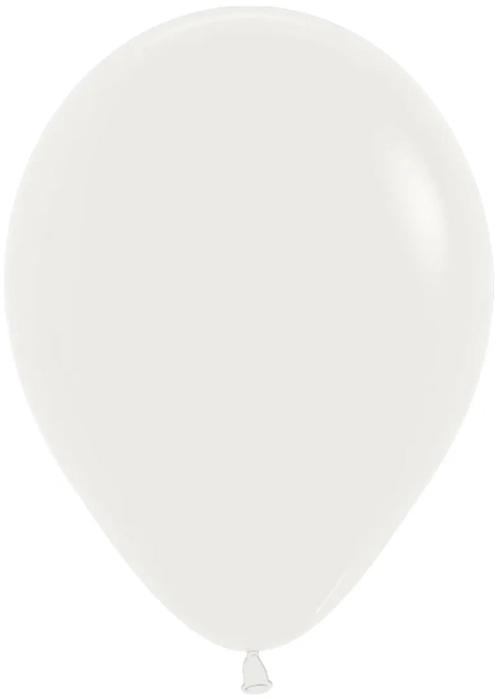 Sempertex 006 Fashion Almond White (Weiß) 12,5cm 5" Latex Luftballons