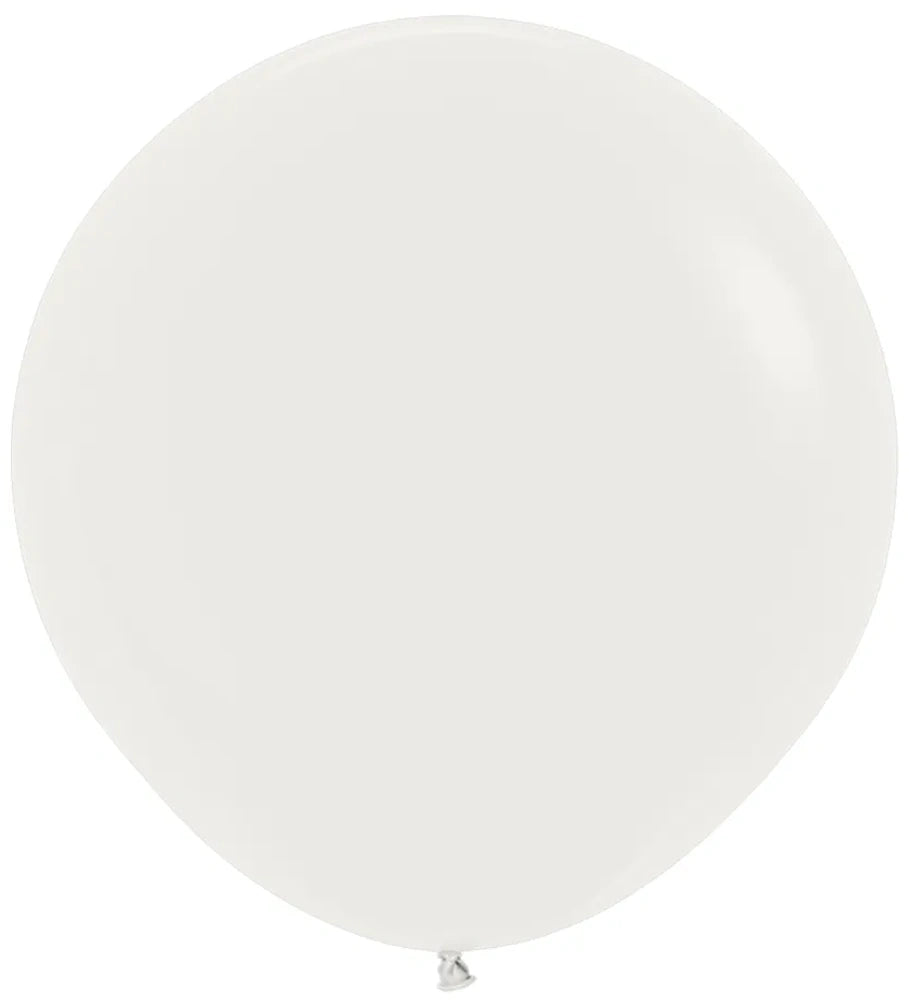 Sempertex 006 Fashion Almond White (Weiß) 61cm 24" Latex Luftballons