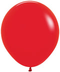 Sempertex 015 Fashion Red (Rot) 45cm 18" Latex Luftballons