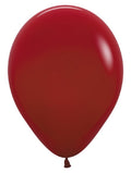 Sempertex 016 Fashion Imperial Red (Rot) 23cm 9" Latex Luftballons