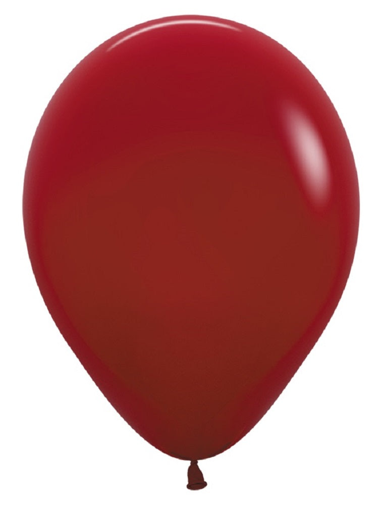 Sempertex 016 Fashion Imperial Red (Rot) 23cm 9" Latex Luftballons