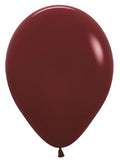 Sempertex 018 Fashion Merlot 23cm 9" Latex Luftballons
