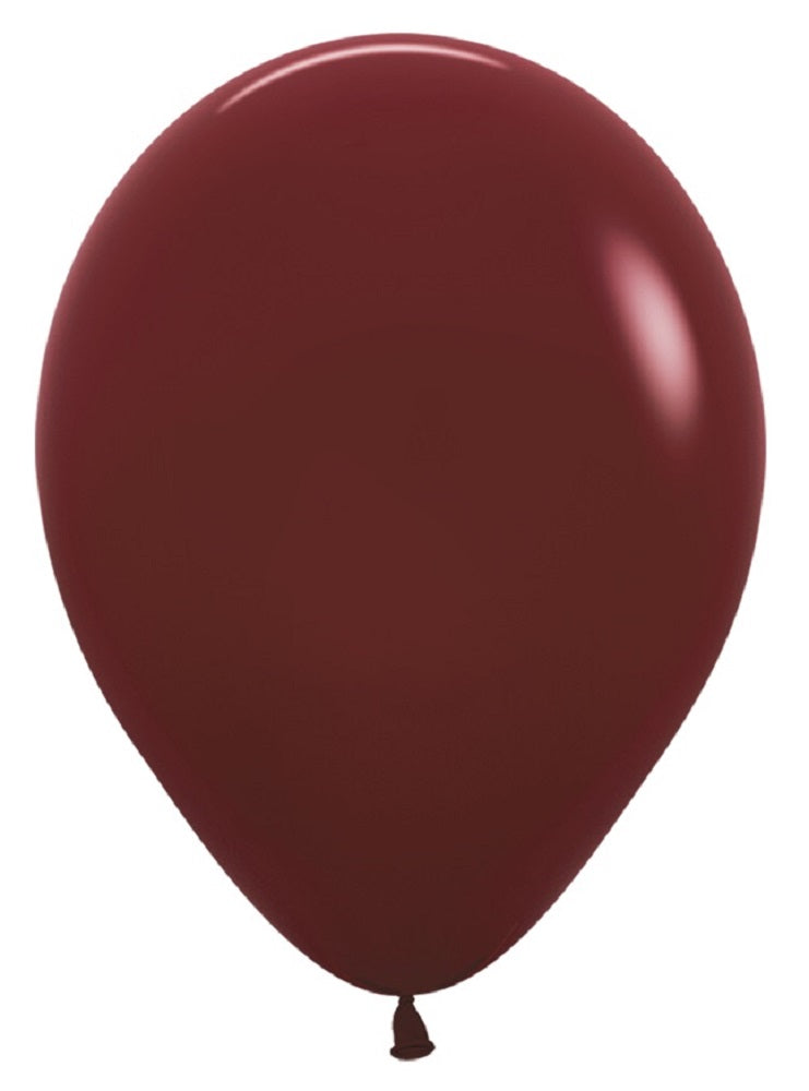 Sempertex 018 Fashion Merlot 23cm 9" Latex Luftballons