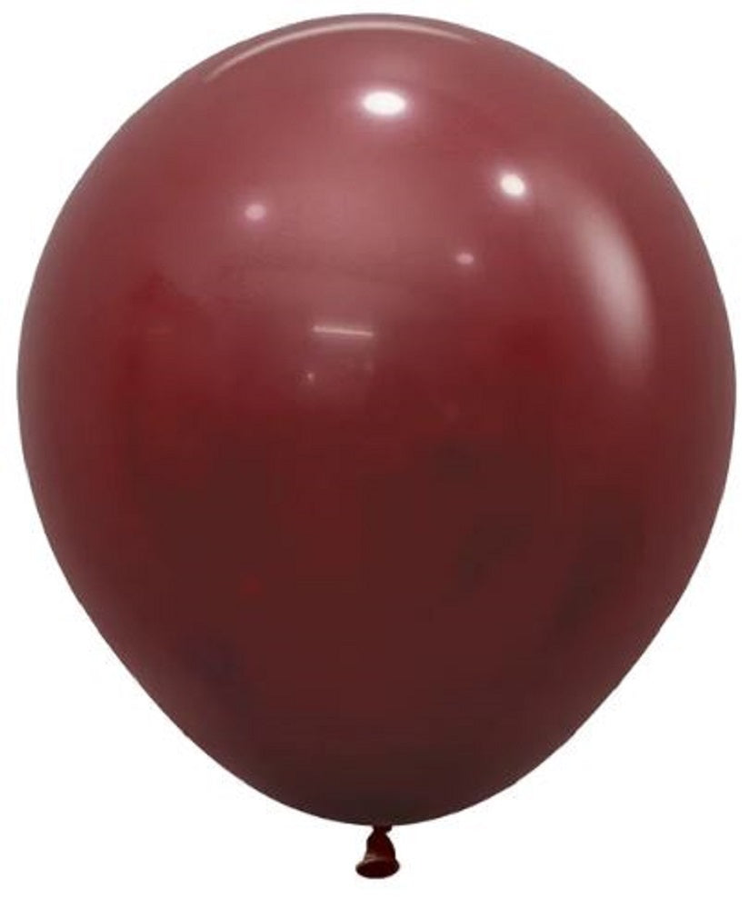 Sempertex 018 Fashion Merlot 45cm 18" Latex Luftballons