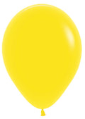 Sempertex 020 Fashion Yellow (Gelb) 23cm 9" Latex Luftballons