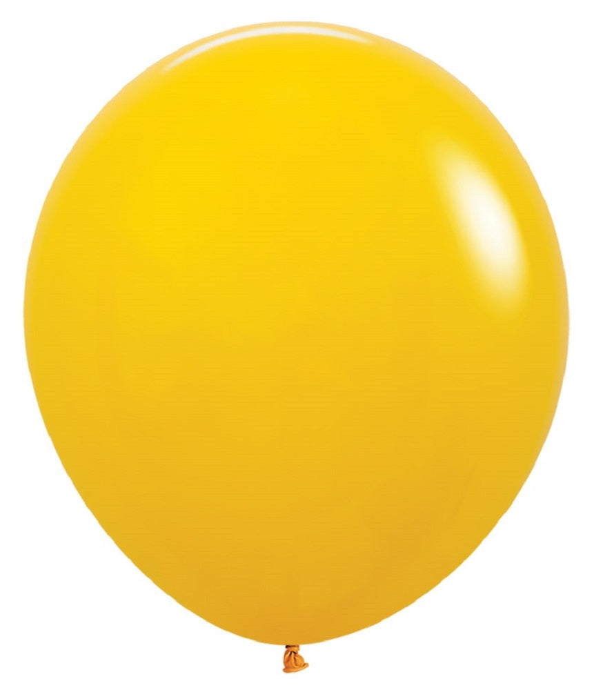 Sempertex 021 Fashion Honey Yellow (Honiggelb) 45cm 18" Latex Luftballons