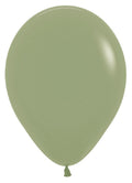 Sempertex 027 Fashion Eucalyptus (Grün) 23cm 9" Latex Luftballons