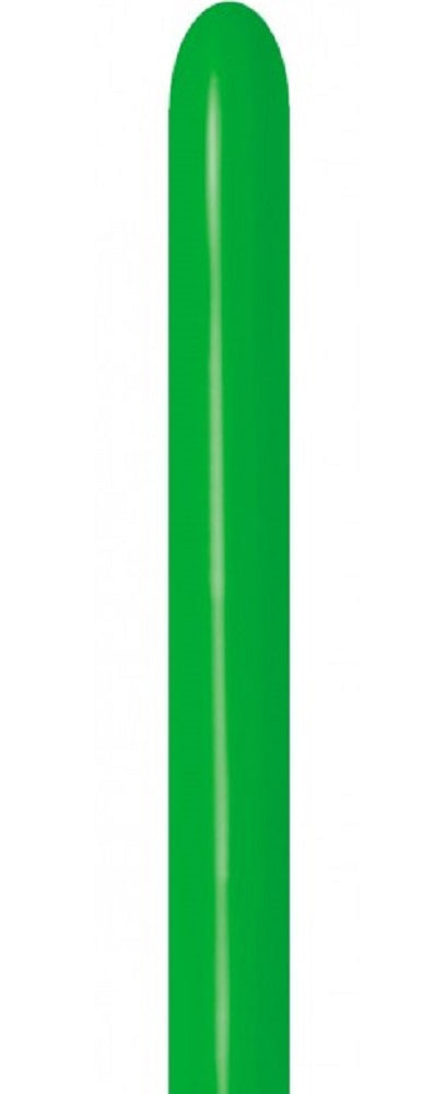 Sempertex 029 Fashion Shamrock Green 260S Nozzle up Modellierballons Grün