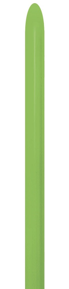 Sempertex 031 Fashion Lime Green 160S Nozzle up Modellierballons Hellgrün