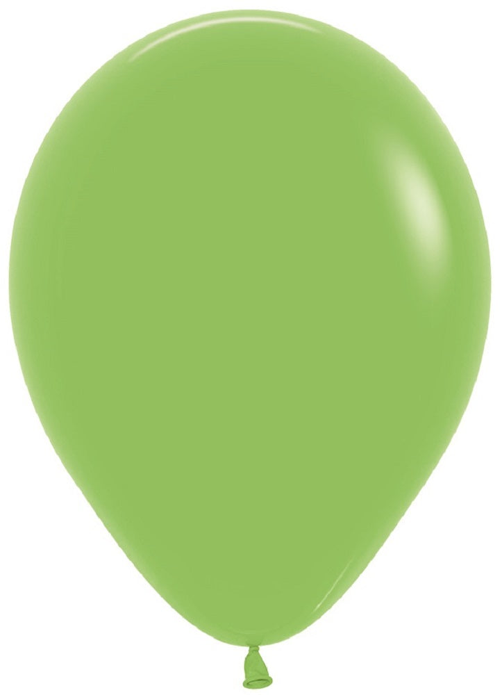 Sempertex 031 Fashion Lime Green (Hellgrün) 25cm 10" Latex Luftballons