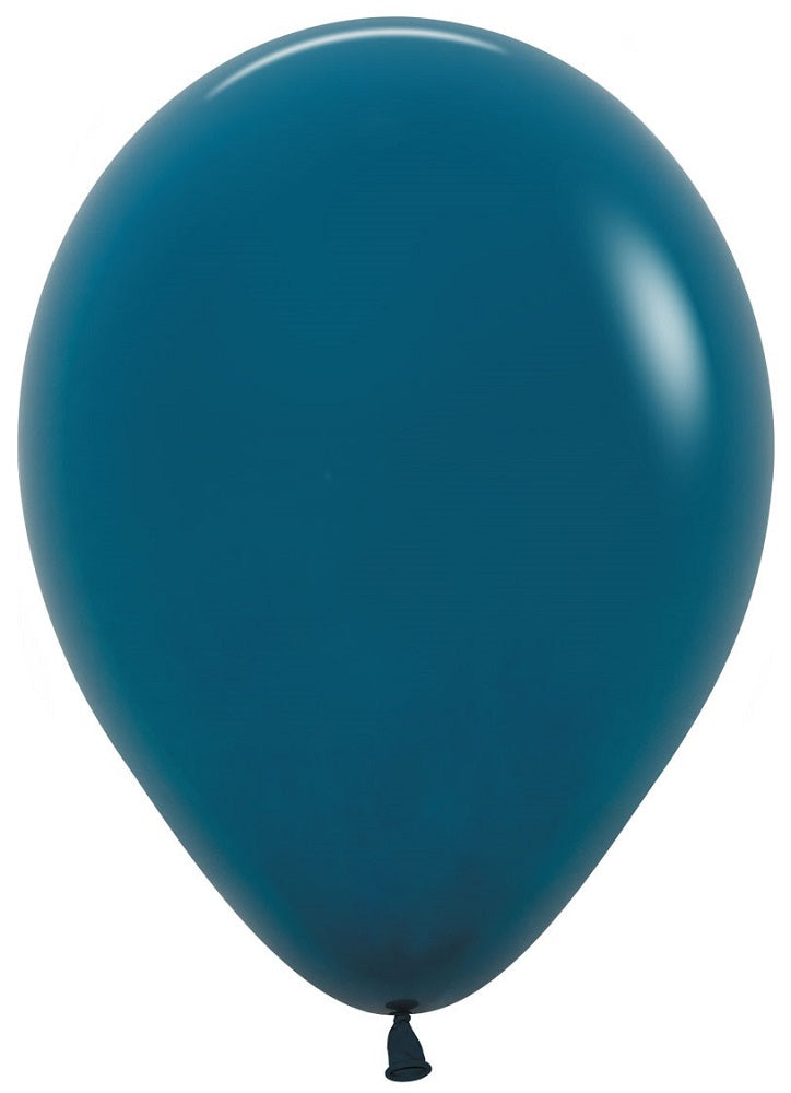 Sempertex 035 Fashion Deep Teal (Blaugrün) 30cm 12" Latex Luftballons