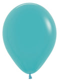 Sempertex 038 Fashion Caribbean Blue 23cm 9 Inch Latex Luftballons Blau
