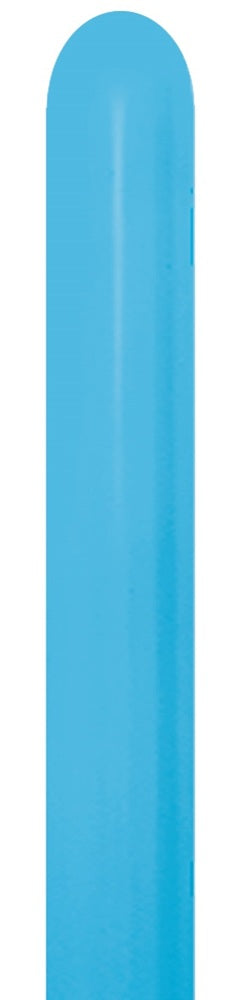 Sempertex 040 Fashion Blue 360S Nozzle up Modellierballons Blau