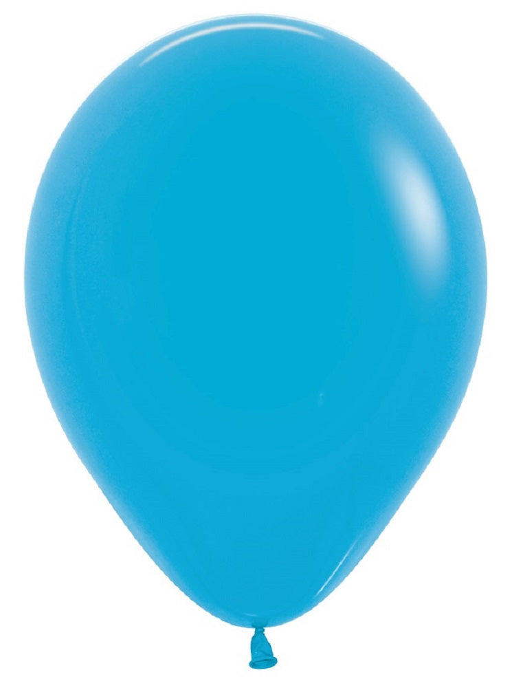 Sempertex 040 Fashion Blue (Blau) 23cm 9" Latex Luftballons