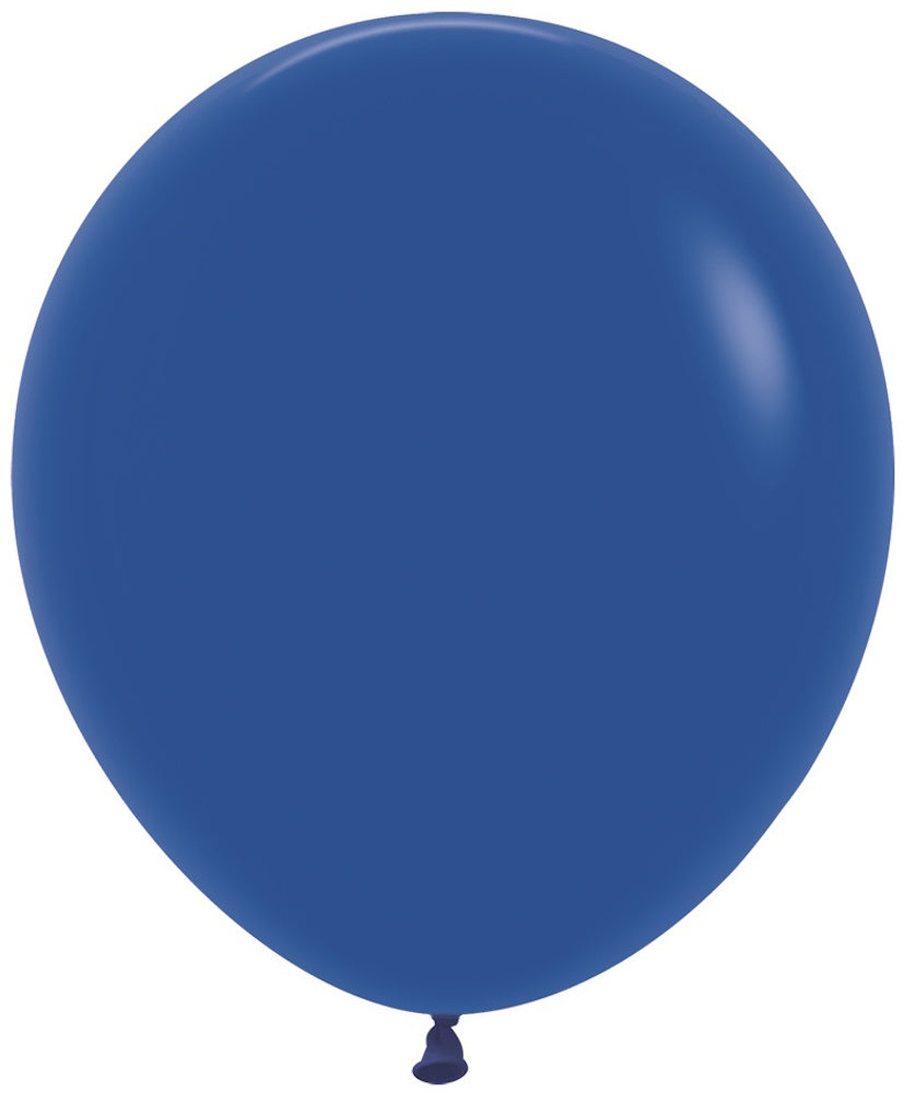 Sempertex 041 Fashion Royal Blue (Blau) 45cm 18" Latex Luftballons