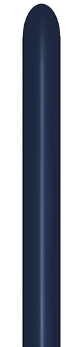 Sempertex 044 Fashion Navy Blue 260S Nozzle up Modellierballons Blau