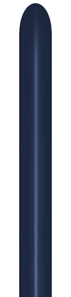 Sempertex 044 Fashion Navy Blue 260S Nozzle up Modellierballons Blau