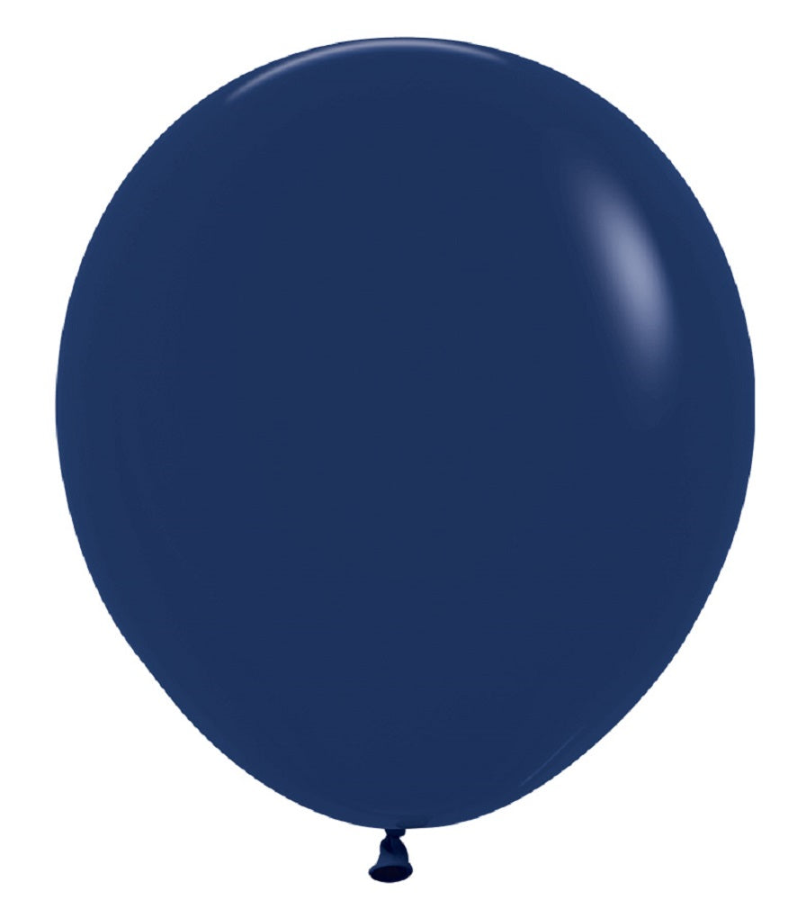 Sempertex 044 Fashion Navy Blue (Blau) 45cm 18" Latex Luftballons