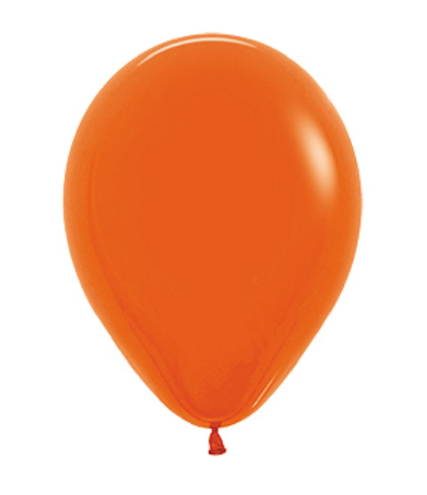 Sempertex 061 Fashion Orange 25cm 10" Latex Luftballons