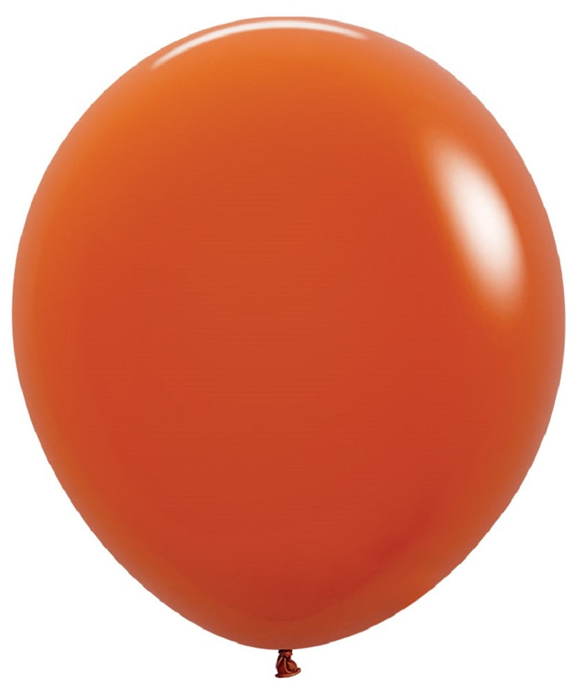 Sempertex 062 Fashion Sunset Orange 45cm 18" Latex Luftballons