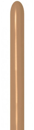 Sempertex 073 Fashion Latte 260S Nozzle up Modellierballons Braun