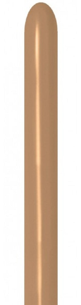 Sempertex 073 Fashion Latte 260S Nozzle up Modellierballons Braun