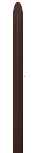 Sempertex 076 Fashion Chocolate Brown 160S Nozzle up Modellierballons Braun