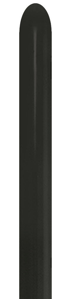 Sempertex 080 Fashion Black 260S Nozzle up Modellierballons Schwarz