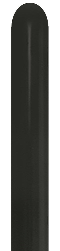 Sempertex 080 Fashion Black 360S Nozzle up Modellierballons Schwarz