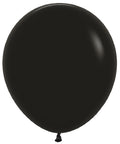 Sempertex 080 Fashion Black (Schwarz) 45cm 18" Latex Luftballons
