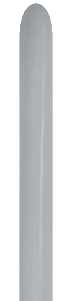 Sempertex 082 Fashion Urban Grey 260S Nozzle up Modellierballons Grau